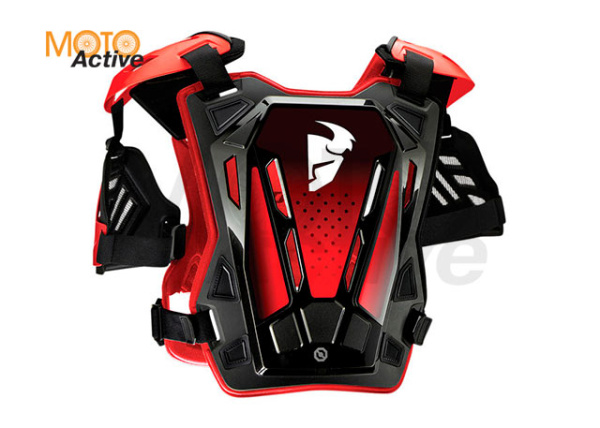 Детская защита тела Thor Guardian S20Y черно-красная